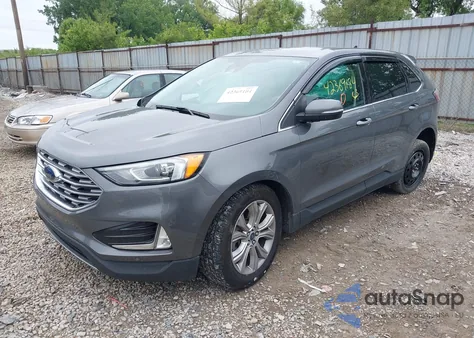 2022 Ford Edge Titanium из США, поврежденный, VIN 2FMPK4K92NBA31117